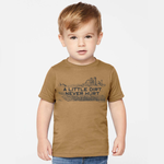 A LITTLE DIRT NEVER HURT - TODDLER Graphic Tee