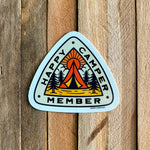 HAPPY CAMPER Sticker