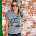 GO TOPLESS - Graphic Tee