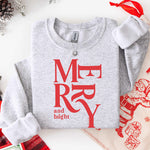 MERRY & BRIGHT - Sweatshirt