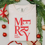 MERRY & BRIGHT- Graphic Tee