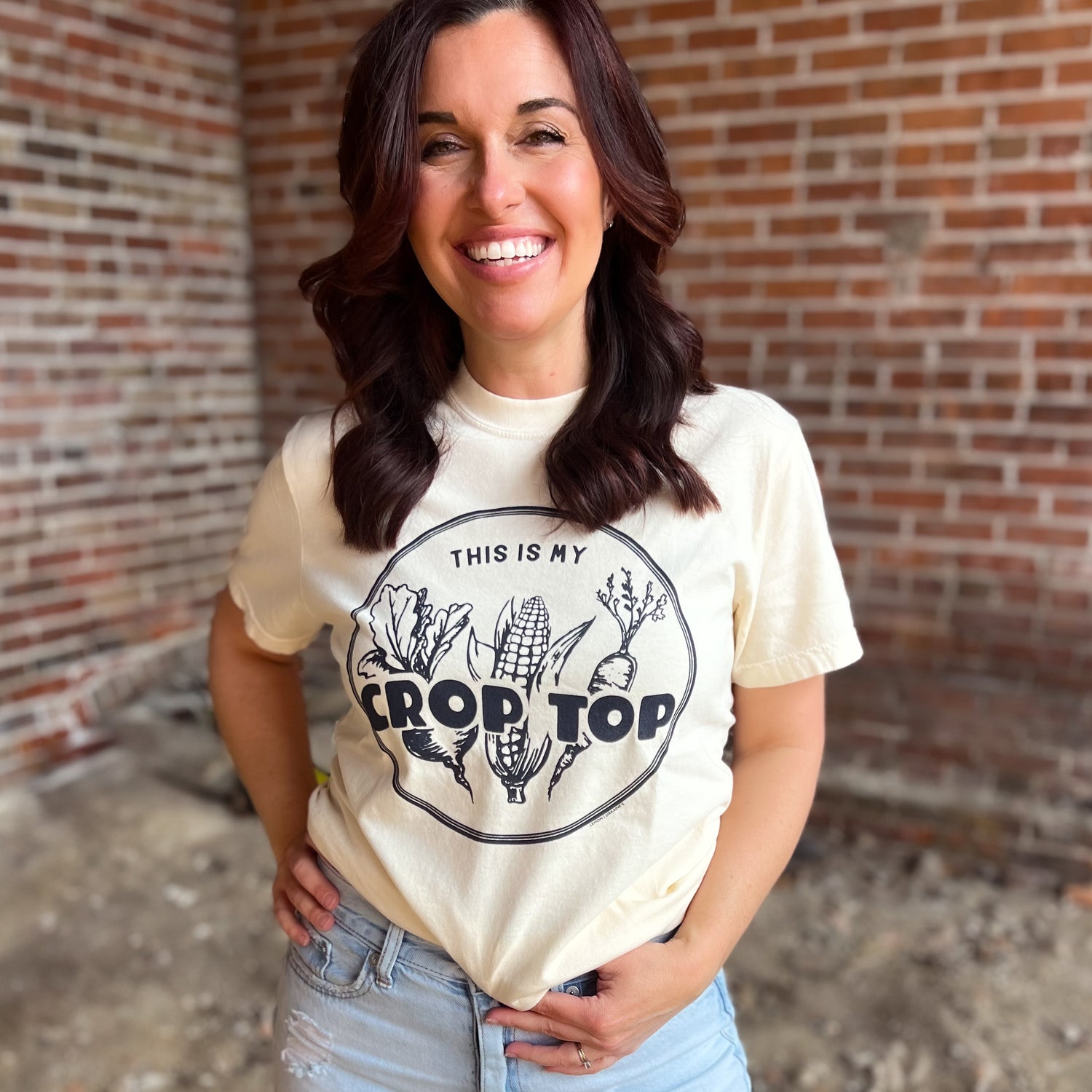 CROP TOP - Comfort Color Tee