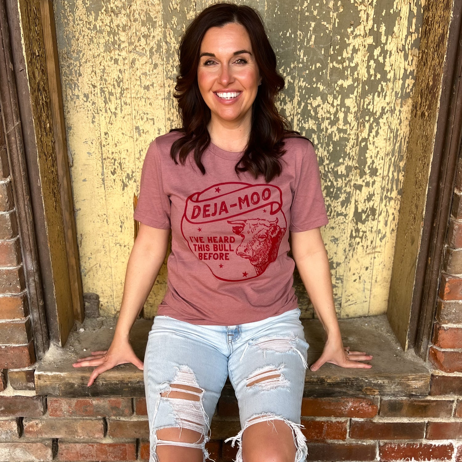 DEJA MOO - Graphic Tee