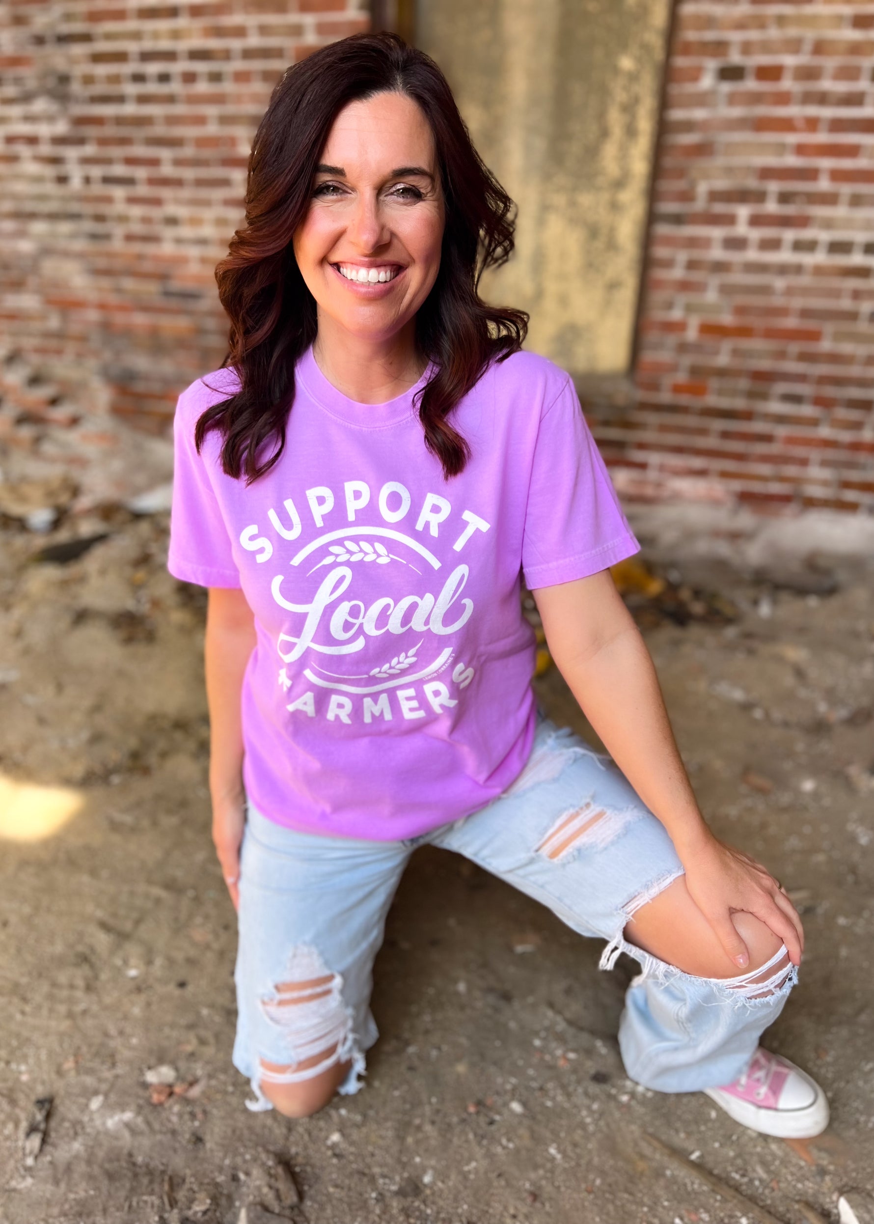SUPPORT LOCAL FARMERS - Graphic Tee