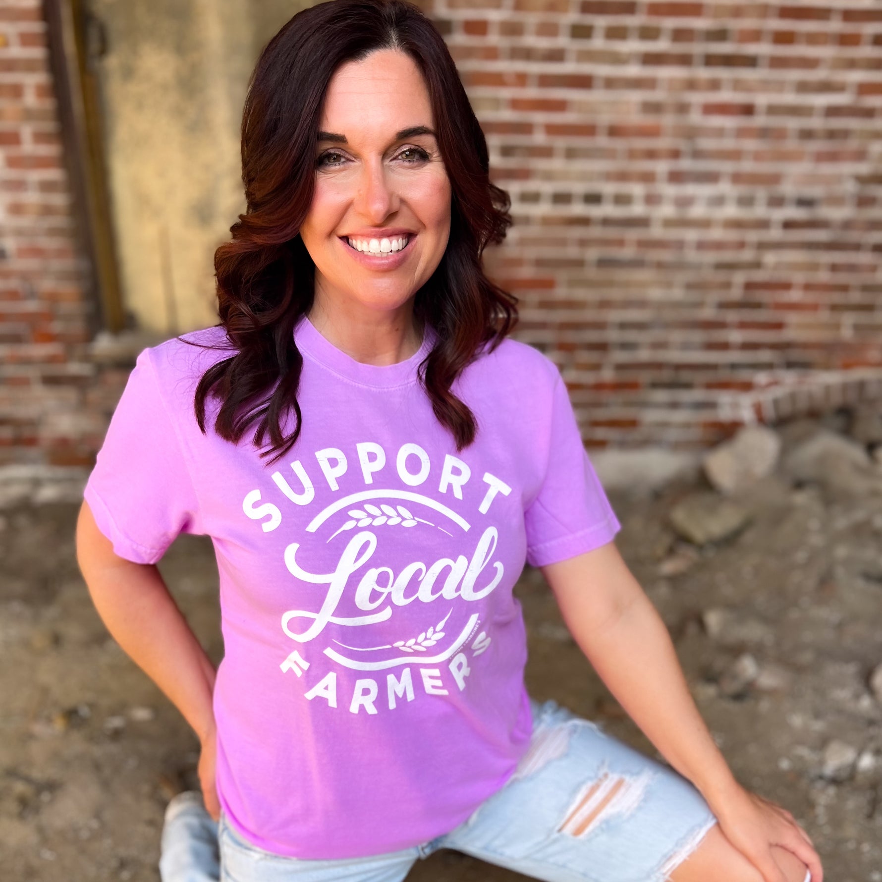 SUPPORT LOCAL FARMERS - Graphic Tee