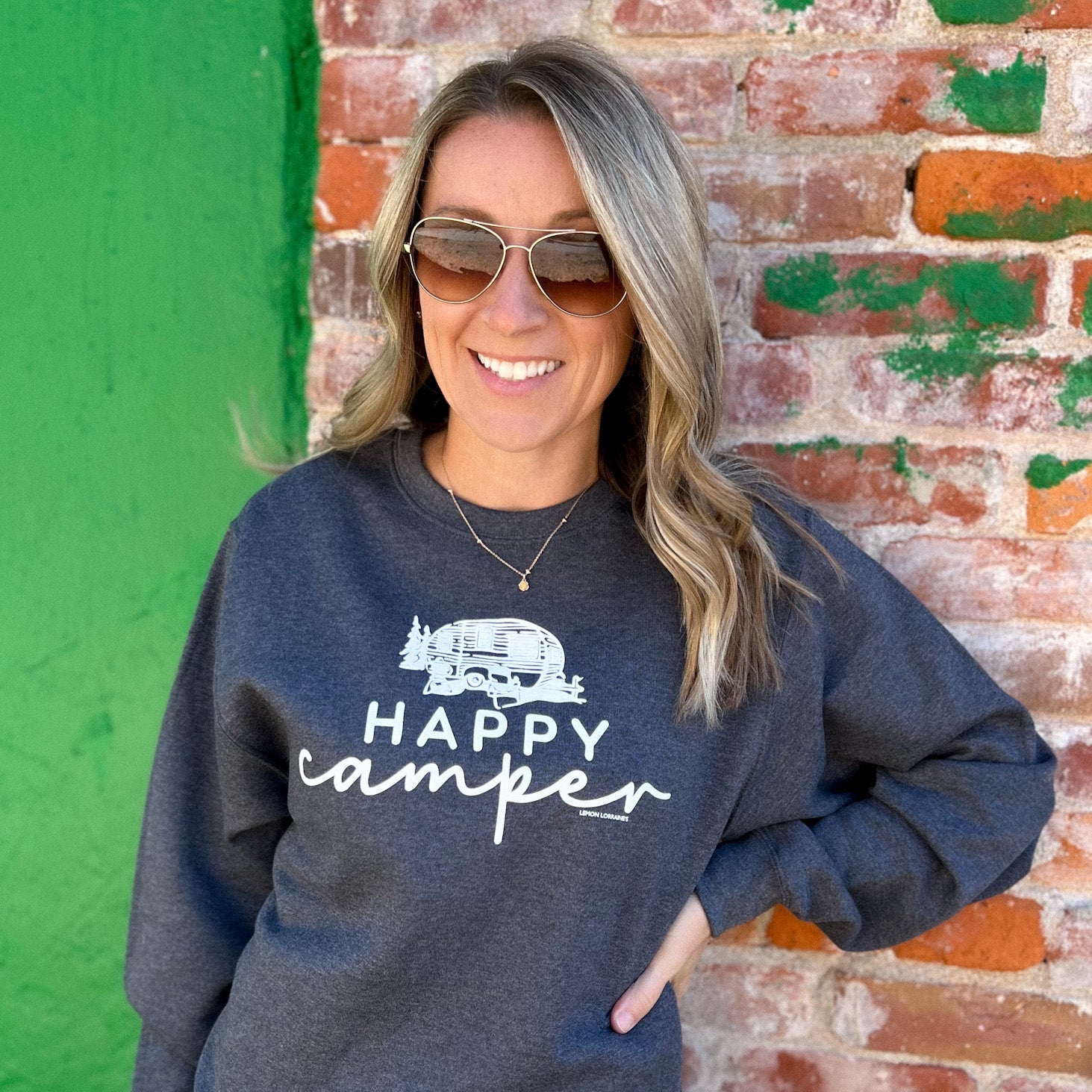 HAPPY CAMPER - Sweatshirt