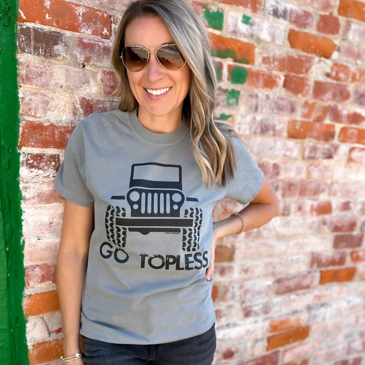 GO TOPLESS - Graphic Tee