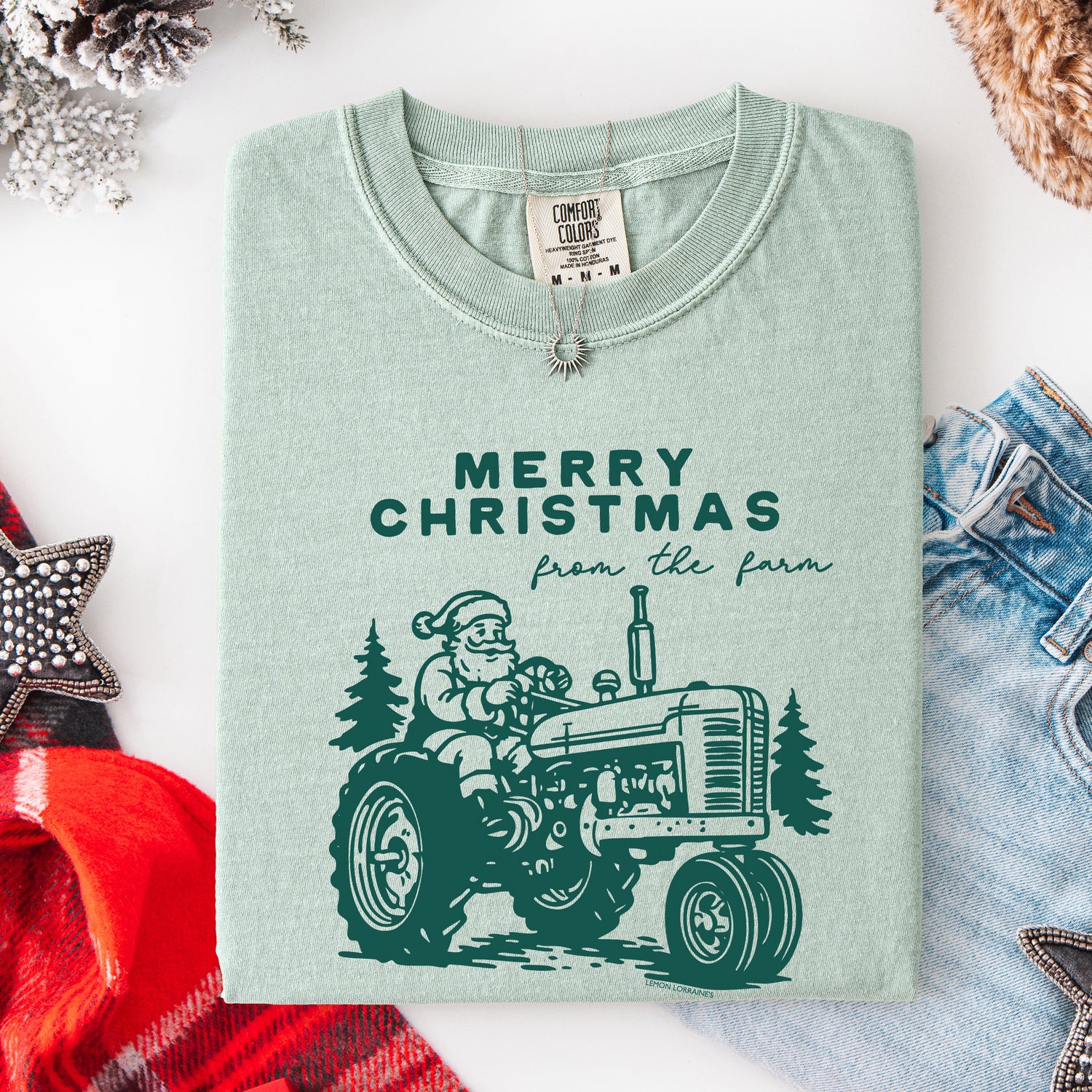 MERRY CHRISTMAS FARM - Graphic Tee