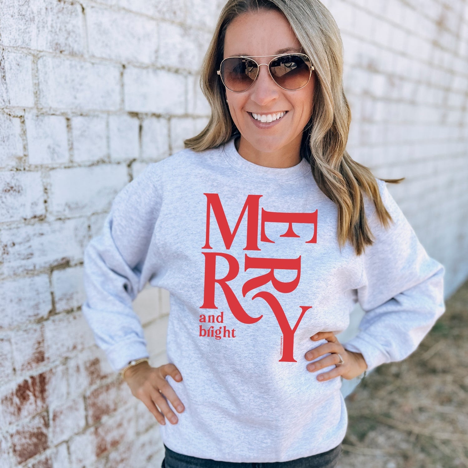 MERRY & BRIGHT - Sweatshirt